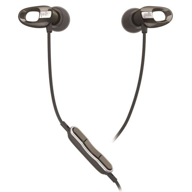 POLK Nue Voe AM5110-A In-Ear Headphones - Black Image 4