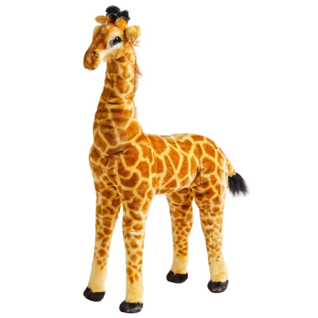 Jiggle & Giggle Large Standing Soft Plush Toy - Giraffe Image 2