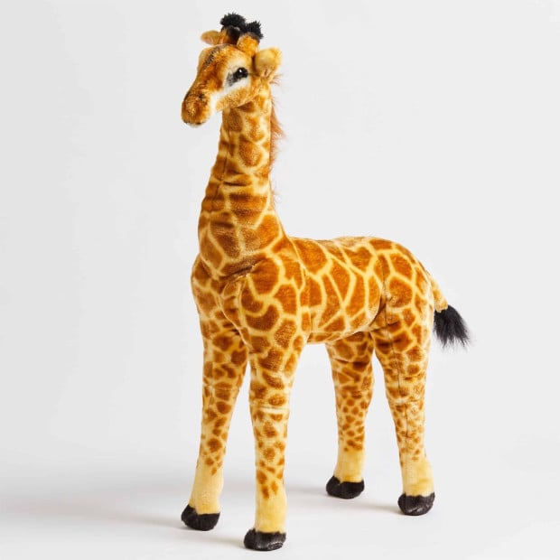 Jiggle & Giggle Large Standing Soft Plush Toy - Giraffe Image 5
