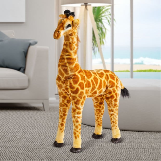 Jiggle & Giggle Large Standing Soft Plush Toy - Giraffe Image 6