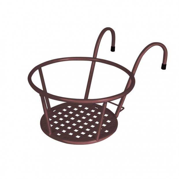 1x Flower Holder Plant Stand Hanging Pot Basket Wall Storage Image 2