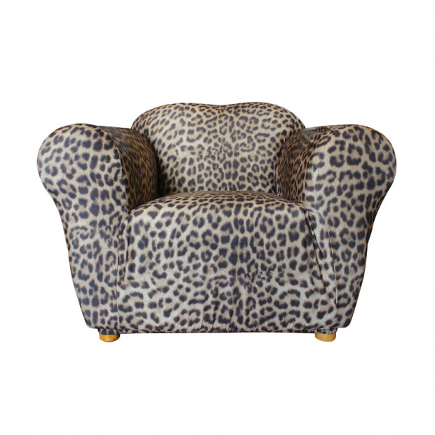 Sure Fit Armchair Pearson Sofa Cover - Leopard