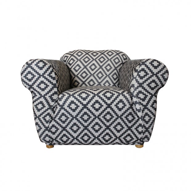 Sure Fit Armchair Pearson Sofa Cover - Tribal Print