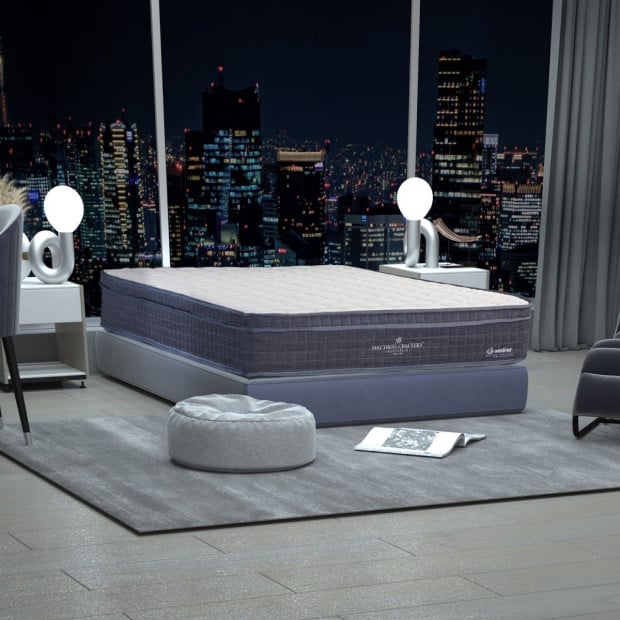 Grandeur 34cm Mattress Latex and Pocket Spring - King Image 2