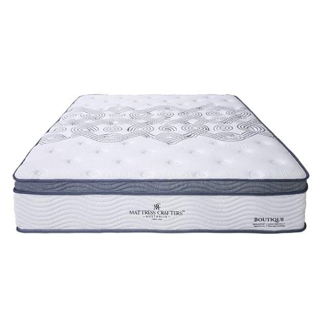 Boutique 32cm Mattress Memory Foam Pocket Spring - King Image 3