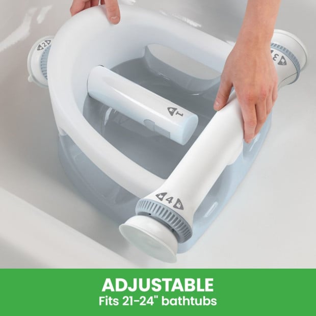 Childcare Baby Bath Seat - Grey Image 3