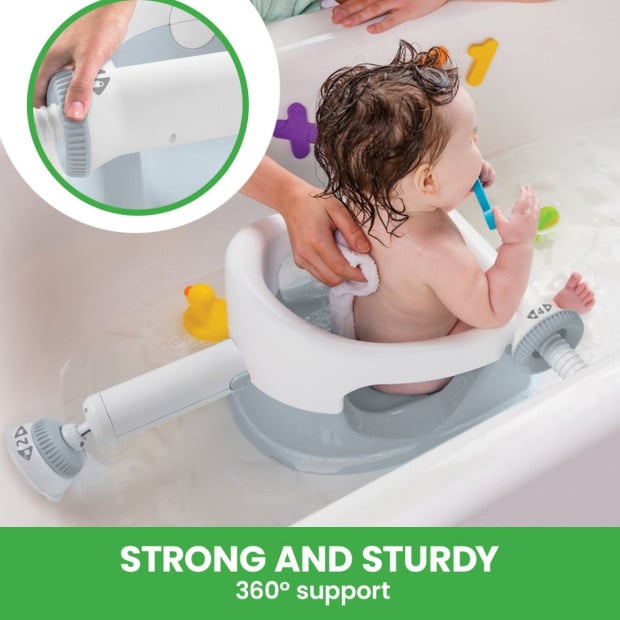 Childcare Baby Bath Seat - Grey Image 4