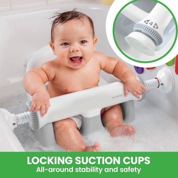 Childcare Baby Bath Seat - Grey Image 5