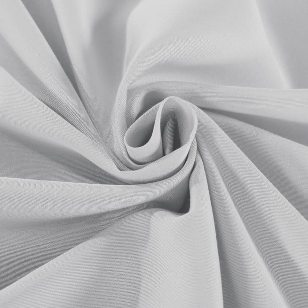Bamboo Blended Sheet Pillowcases 1000TC Double Warm Grey Image 6