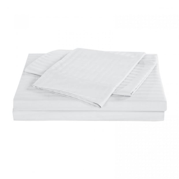 Kensington 1200 Thread Count 100% Egyptian Cotton Sheet Double - White