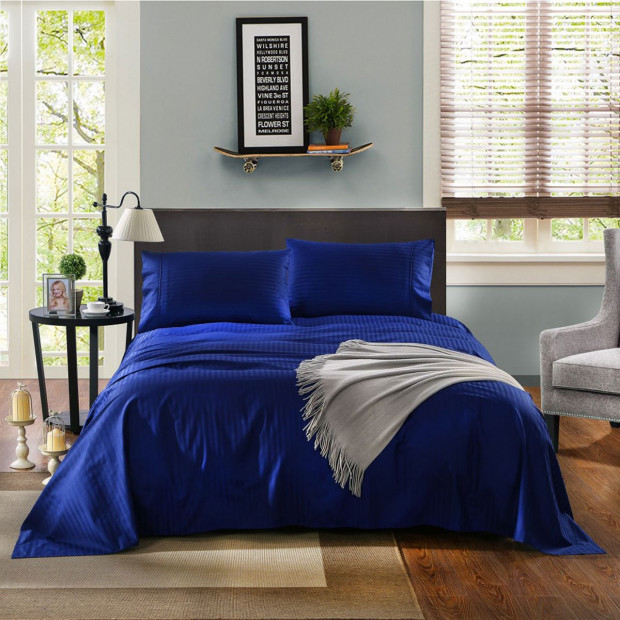 Kensington 1200 Thread Count 100% Egyptian Cotton Sheet Set Double