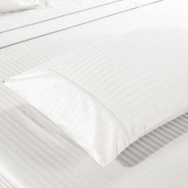 Kensington 1200 Thread Count 100% Egyptian Cotton Sheet King White Image 5
