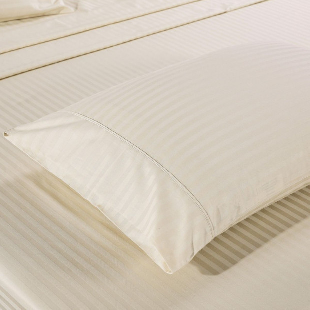 Kensington 1200 Thread Count 100% Egyptian Cotton Sheet Queen Sand Image 4