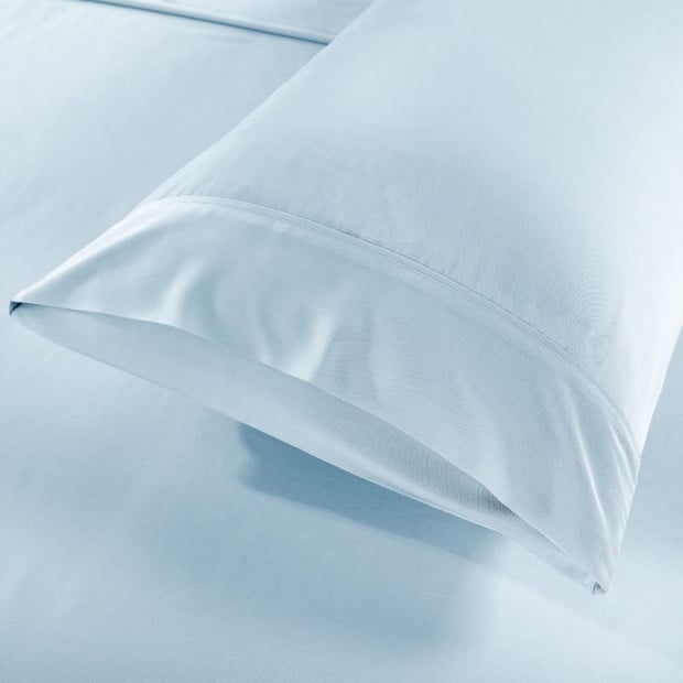 100% Natural Bamboo 1000 Thread Count Sheet Set - Double - Chambray Image 3