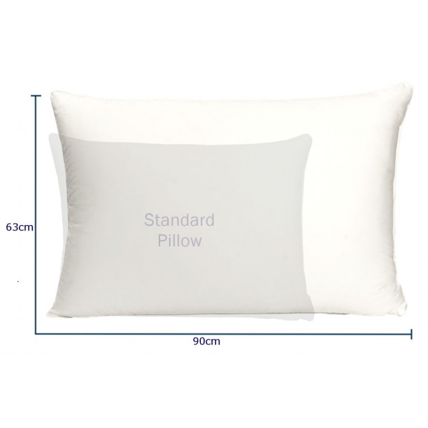 Cotton 233 TC Luxury Signature Hypoallergenic Pillow Image 4