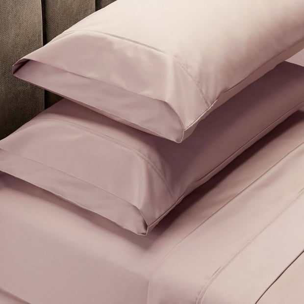 1000 Thread Count Sheet Set Cotton Blend - King - Blush
