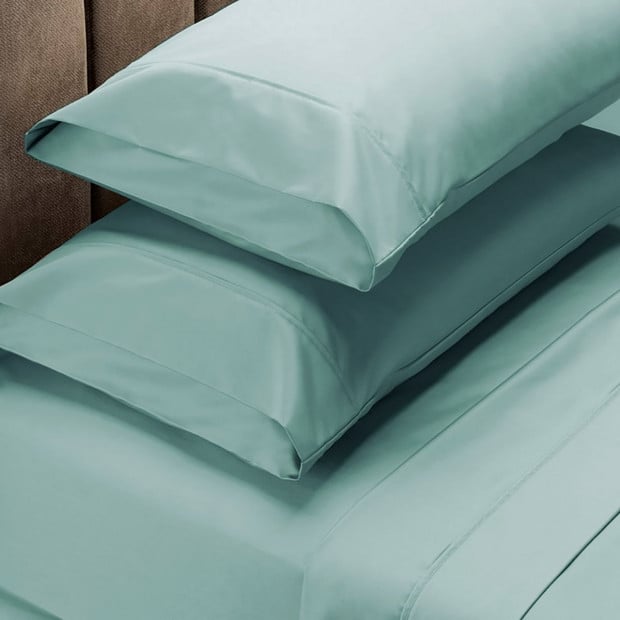1000 Thread Count Sheet Set- King - Green Mist