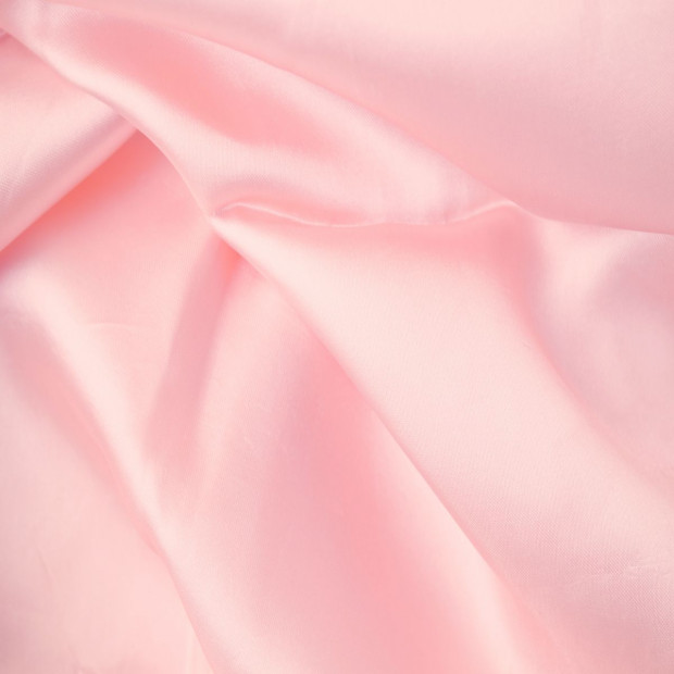 Pure Silk Pillow Case 100% Mulberry Silk - Blush Image 2