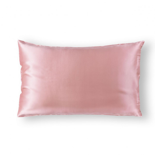 Pure Silk Pillow Case 100% Mulberry Silk - Blush Image 8