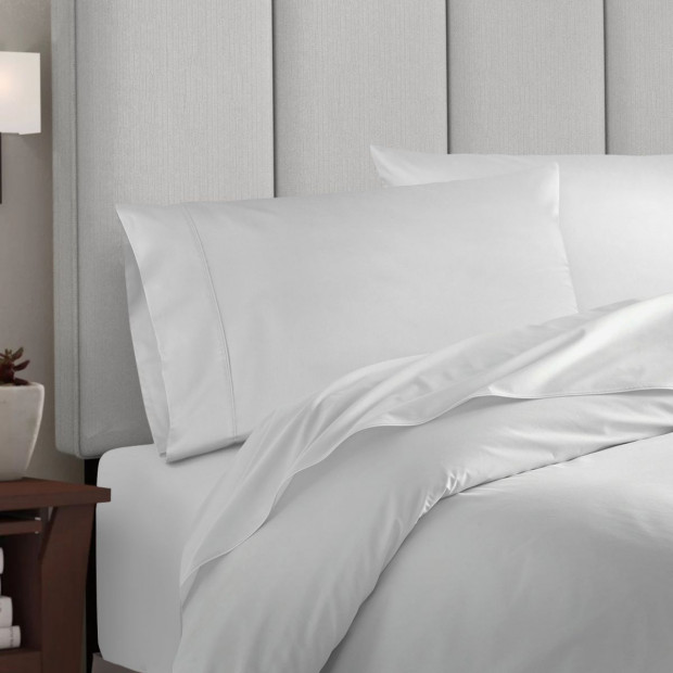 Balmain 1000 Thread Count Bamboo Quilt Cover Pillowcases Set - King