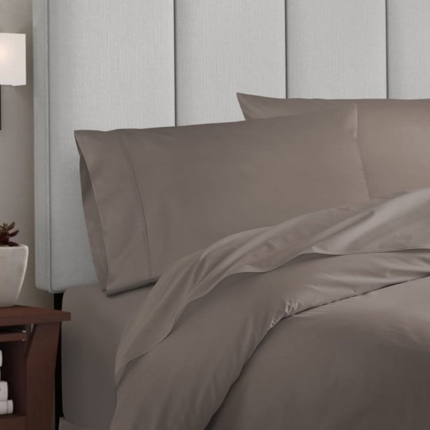 Balmain 1000 Thread Count Bamboo Cotton Quilt Pillowcases Set - King