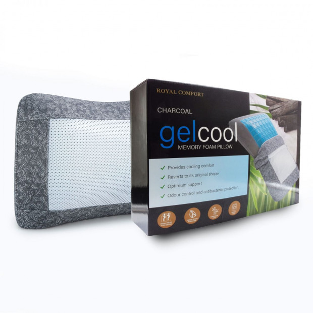 Cool Gel High Density Memory Foam Pillow