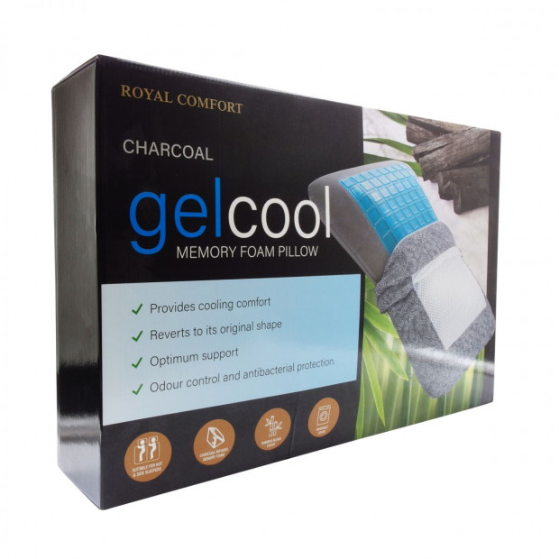 Cool Gel High Density Memory Foam Pillow Image 6