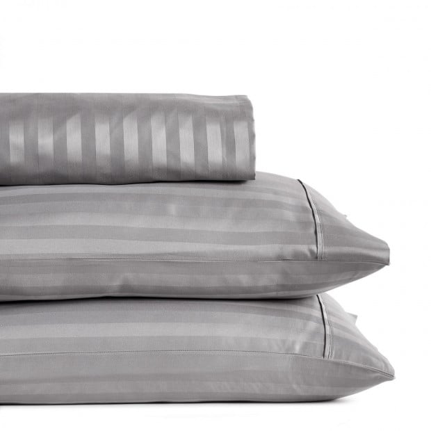 1200 Thread Count Damask Cotton Blend 3 Piece- Double Image 3