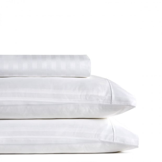 1200 Thread Count Damask Cotton Blend 3 Piece - Queen Image 3