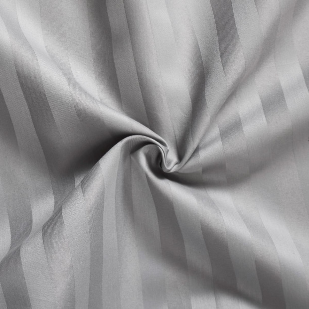 1200 Thread Count Cotton Blend 3pc Sheet Set - Queen -Charcoal Grey Image 2