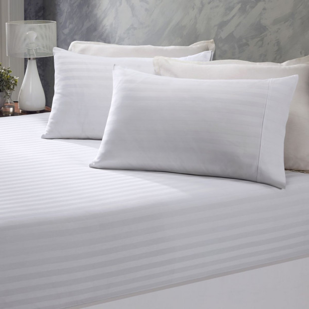 1200 Thread Count Damask Cotton Blend 3 Piece - King