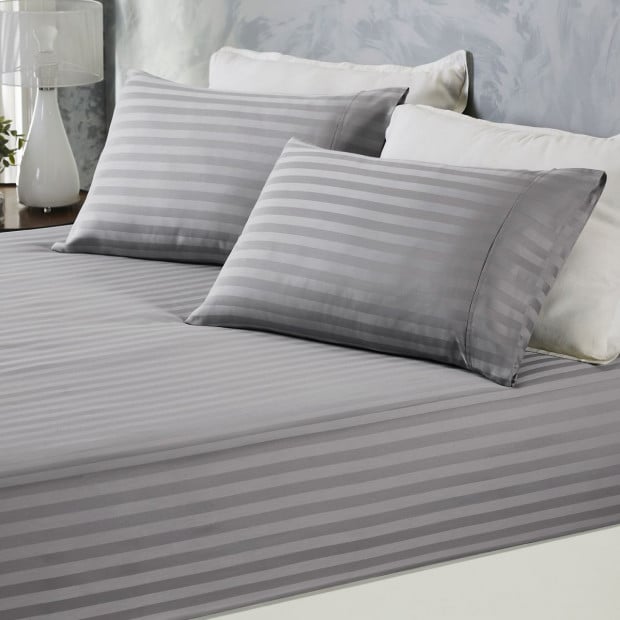 1200 Thread Count Damask Cotton Blend 3 Piece - King