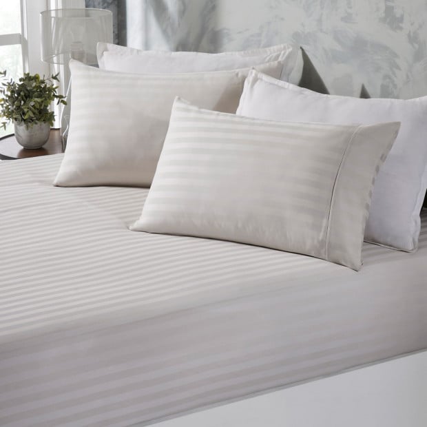 1200 Thread Count Damask Cotton Blend 3 Piece - King