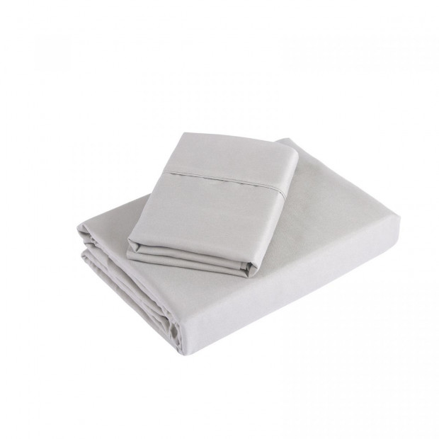 1200 Thread Count Sheet Set - Queen - Silver Image 4