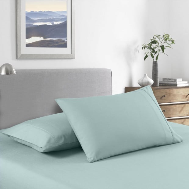 2000 Thread Count Bamboo Cooling Sheet King Single Frost Image 2