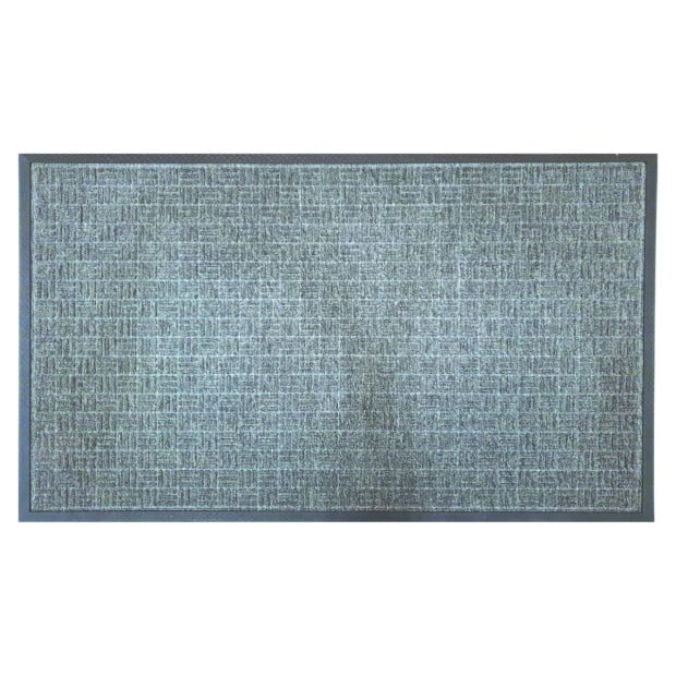 Wide Door Mat Deluxe Marine Carpet Grey 90 x 150 cm Doormat