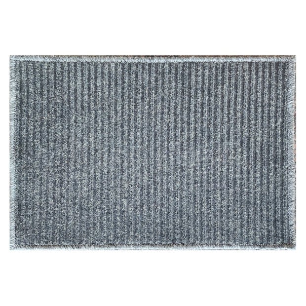 Door Mat Deluxe Marine Carpet Border Ribbed 40 x 60 cm Doormat