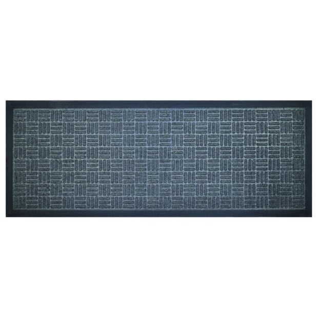 Wide Door Mat Deluxe Marine Carpet Charcoal 45 x 120 cm Doormat