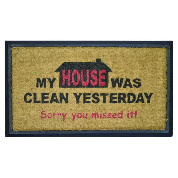 Door Mat Deluxe Clean Yesterday 40 x 70 cm Doormat