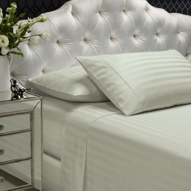 1200TC Sheet Set Damask Cotton Blend King