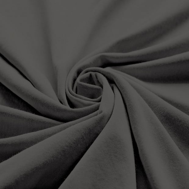 1500 Thread Count Cotton Rich Sheet Set 4 Piece - Double - Dusk Grey Image 3