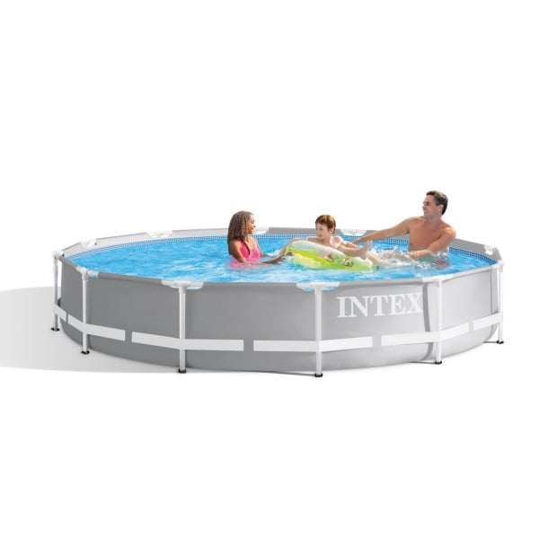 Intex 26712NP Prism Frame Swimming Pool 3.66m x 76cm with Pump Image 2