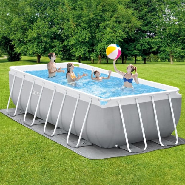 Intex 26788AU Above Ground Swimming Pool Rectangular 4m x 2m with Pump Image 10