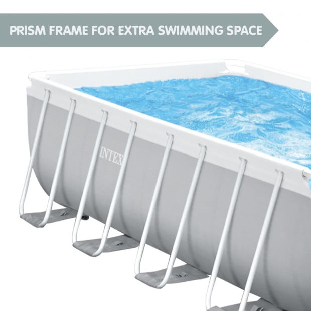 Intex 26792AU Above Ground Swimming Pool Rectangular 4.88m x 2.44m Image 5