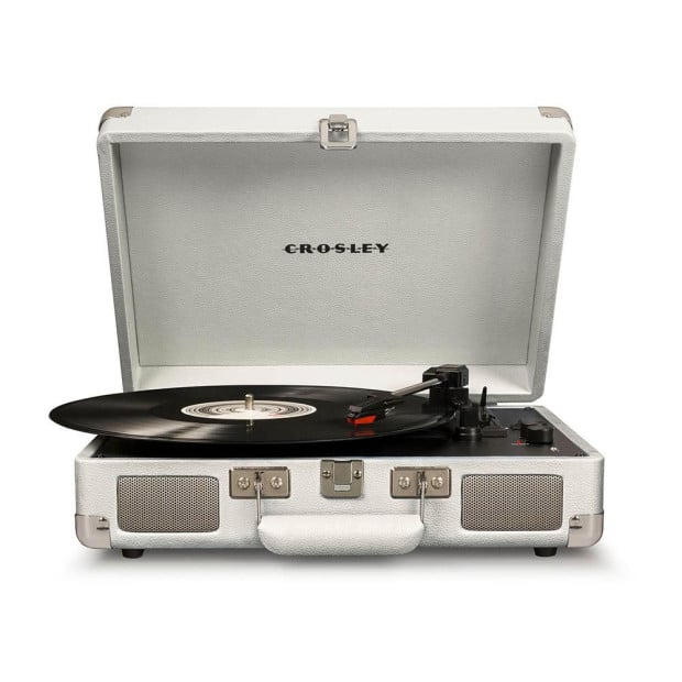 Crosley Cruiser White Sands - Bluetooth Portable Turntable Image 5