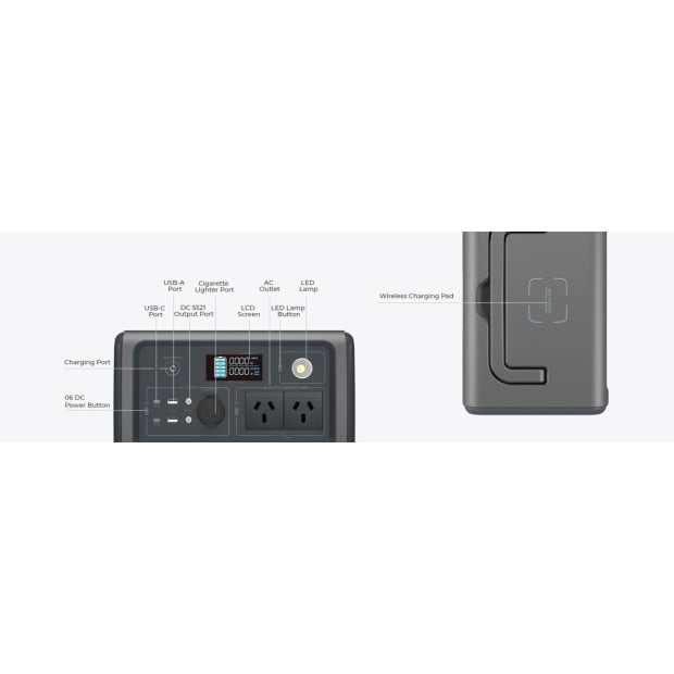 BLUETTI EB70 Portable Power Station | 1000W 716Wh Image 3