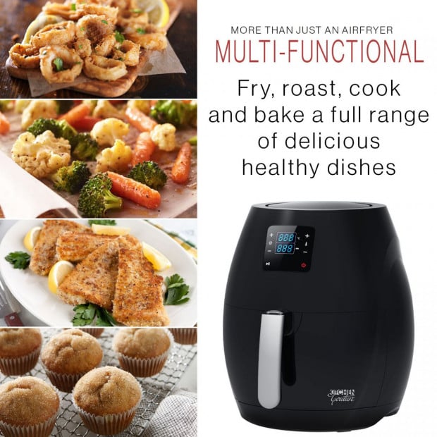 7L Air Fryer Digital Low Fat Oil Free Rapid Healthy Deep Cooker Image 5