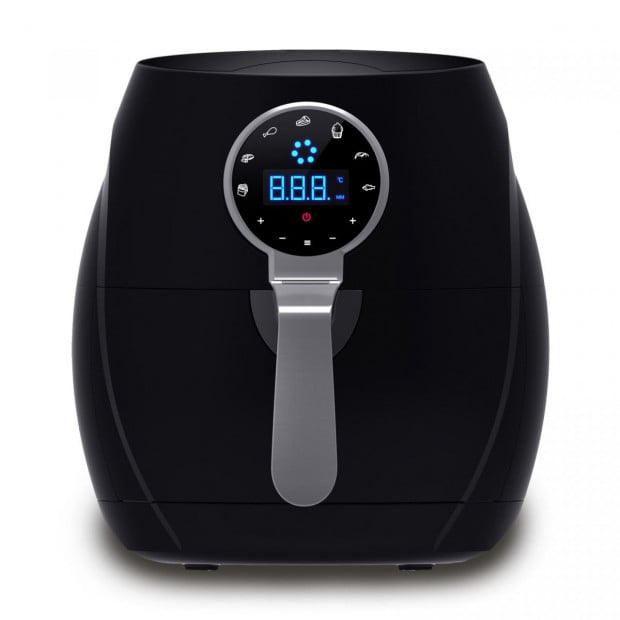 Kitchen Couture Black 5L Digital Air Fryer Cooking LCD Touch Screen Image 2