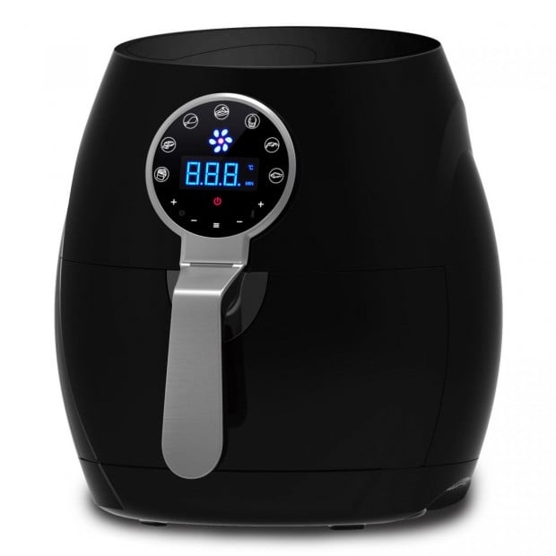 Kitchen Couture Black 5L Digital Air Fryer Cooking LCD Touch Screen Image 4