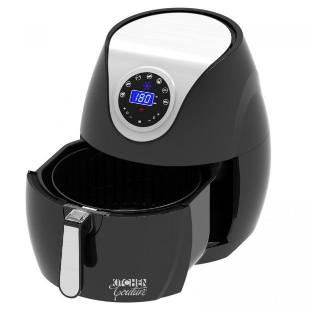 Kitchen Couture Digital Air Fryer 7L LED Display Healthy Oil Black Image 7